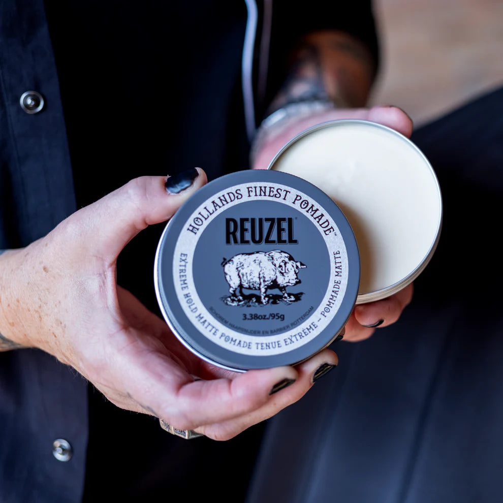 REUZEL® Extreme Hold Matte Pomade - 4oz / 113g