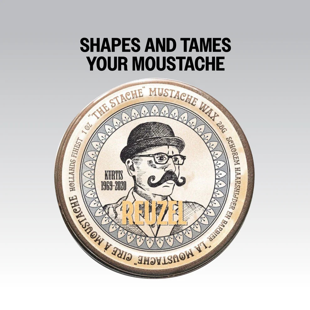 REUZEL® "The Stache" Mustache Wax - 1oz / 28g