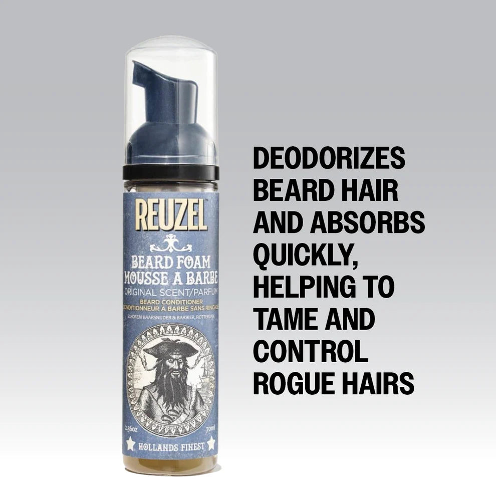 REUZEL® Wood & Spice Beard Foam - 2.5oz / 70ml