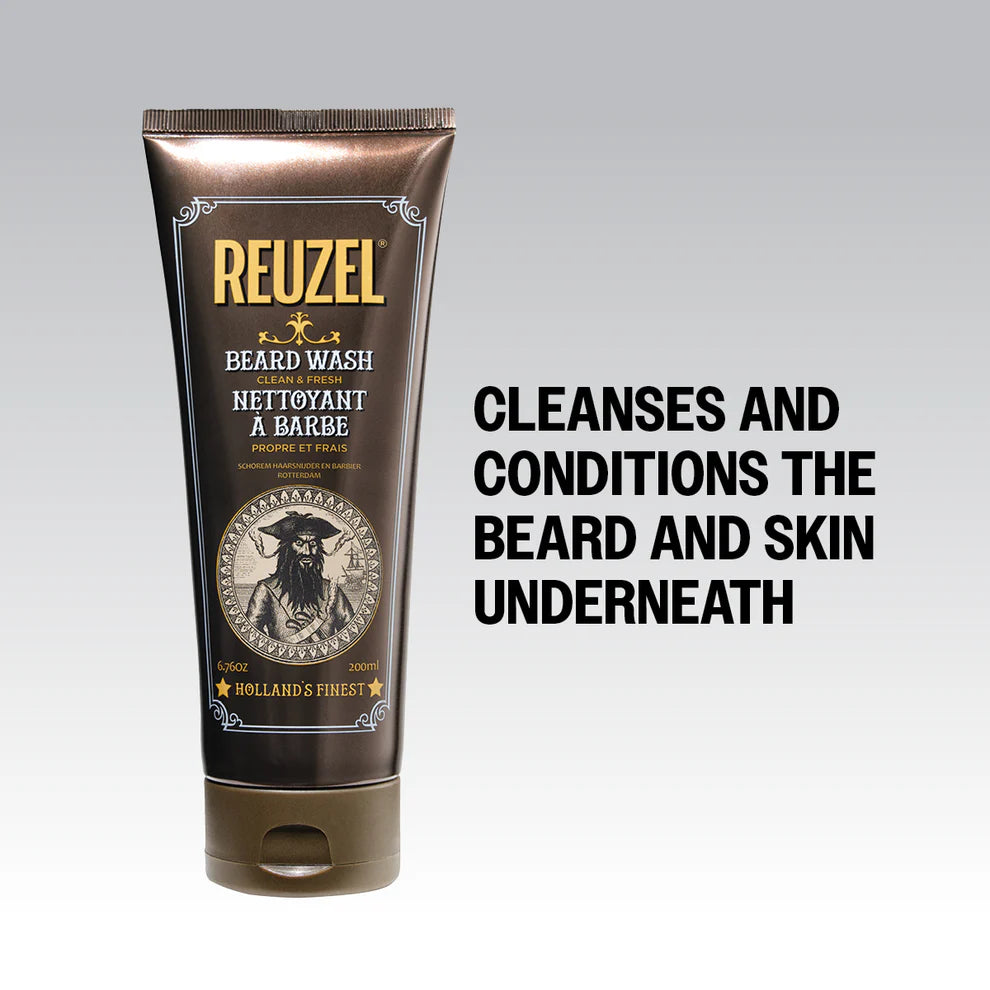 REUZEL® Clean & Fresh Beard Wash - 6.76oz / 200ml