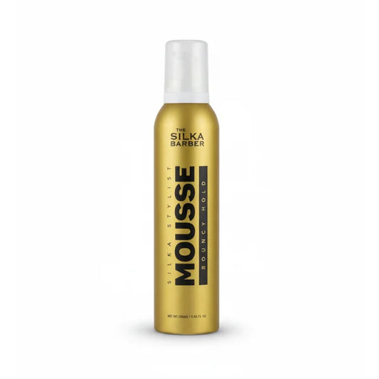 Silka Barber Stylist Mousse Bouncy Hold- 250ML